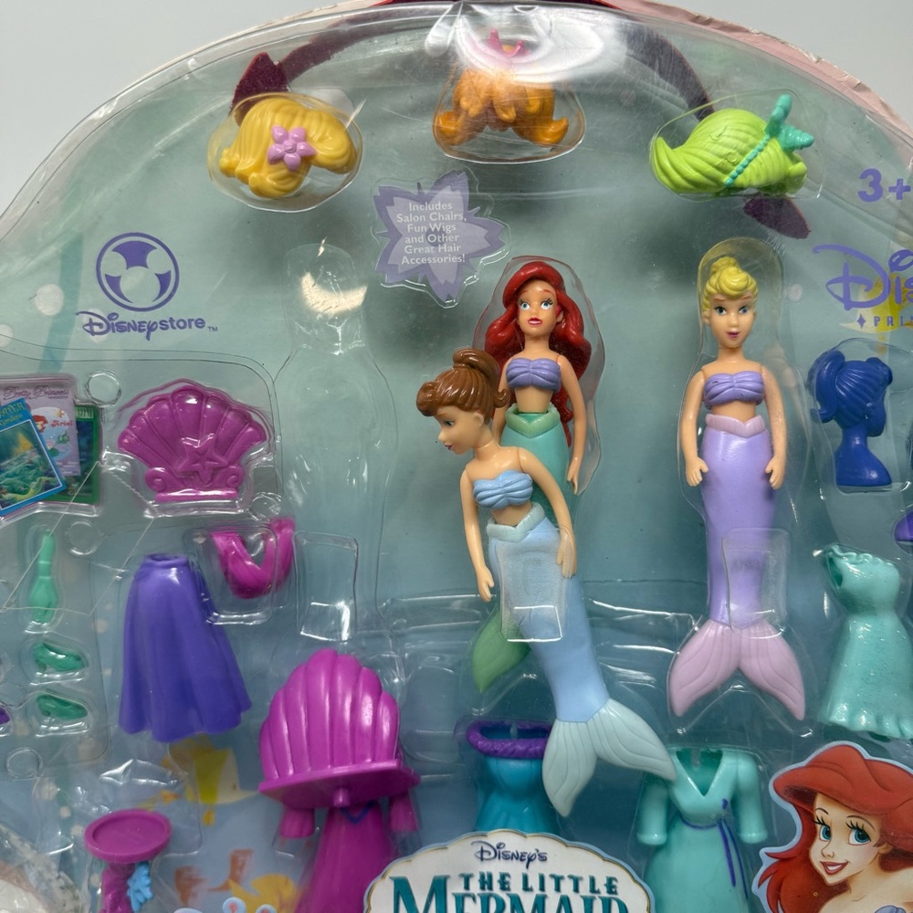 Vintage Disney Rare The Little Mermaid Favorite Moments Undersea Beauty Salon - Picture 2 of 11